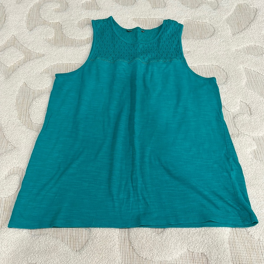 💕SOLD💕Teal tank top - Picture 1 of 3